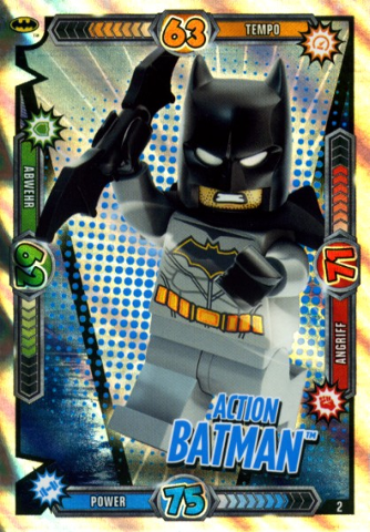 Batman Trading Card Game (German) Series 1 - # 2 Action Batman