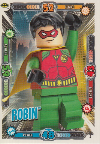 Batman Trading Card Game (German) Series 1 - # 4 Robin