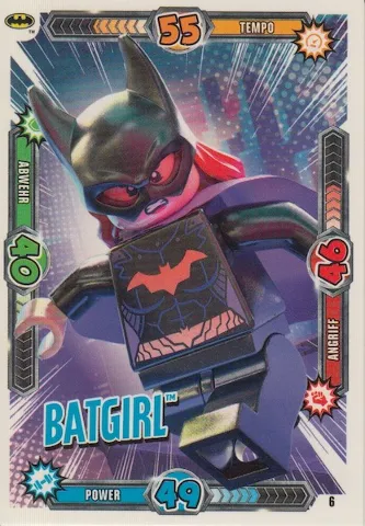 Batman Trading Card Game (German) Series 1 - # 6 Batgirl