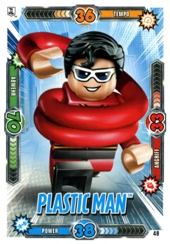 Batman Trading Card Game (German) Series 1 - # 48 Plastic Man