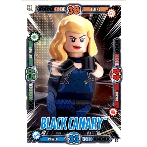 Batman Trading Card Game (German) Series 1 - # 50 Black Canary