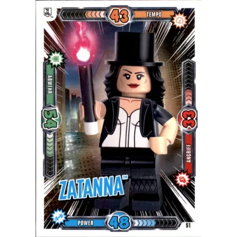 Batman Trading Card Game (German) Series 1 - # 51 Zatanna