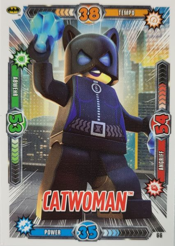 Batman Trading Card Game (German) Series 1 - # 66 Catwoman