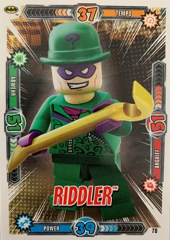 Batman Trading Card Game (German) Series 1 - # 70 Riddler