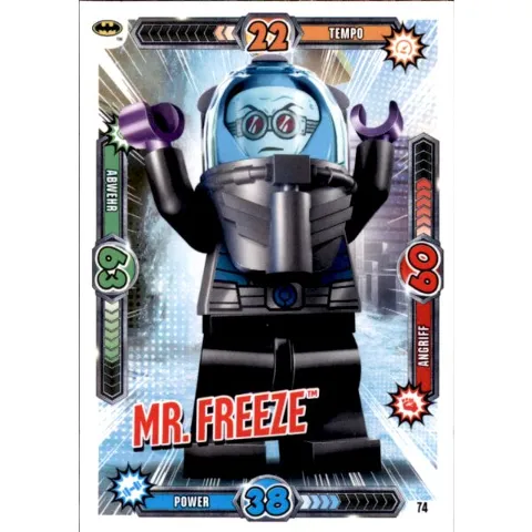 Batman Trading Card Game (German) Series 1 - # 74 Mr. Freeze