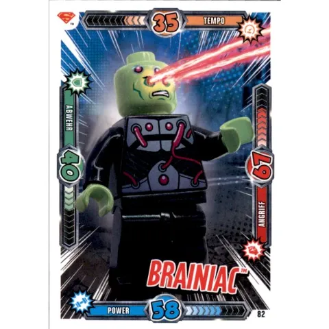 Batman Trading Card Game (German) Series 1 - # 82 Brainiac