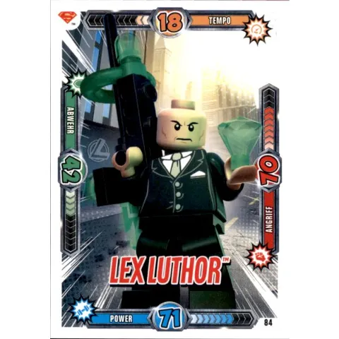 Batman Trading Card Game (German) Series 1 - # 84 Lex Luthor