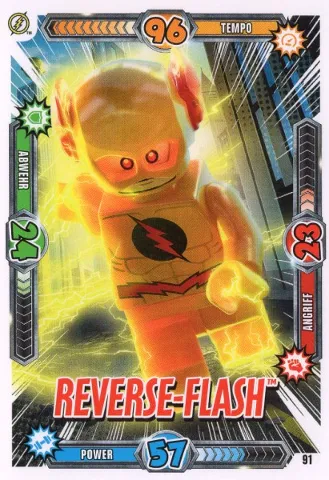 Batman Trading Card Game (German) Series 1 - # 91 Reverse-Flash