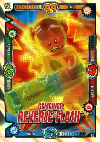 Batman Trading Card Game (German) Series 1 - # 92 Gemeiner Reverse-Flash