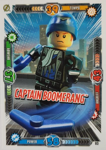 Batman Trading Card Game (German) Series 1 - # 93 Captain Boomerang