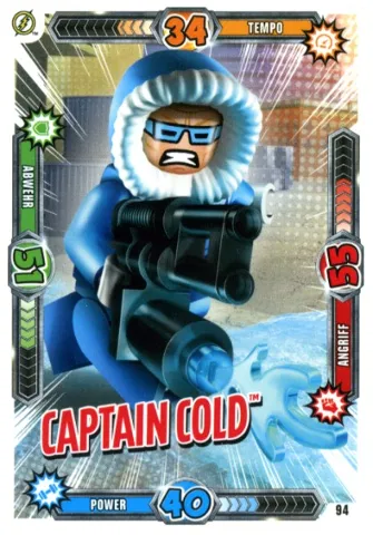 Batman Trading Card Game (German) Series 1 - # 94 Captain Cold