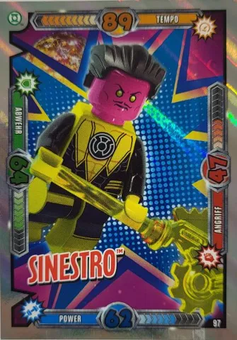 Batman Trading Card Game (German) Series 1 - # 97 Sinestro