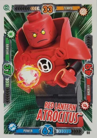 Batman Trading Card Game (German) Series 1 - # 98 Red Lantern Atrocitus