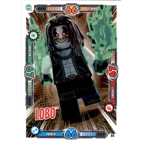Batman Trading Card Game (German) Series 1 - # 99 Lobo