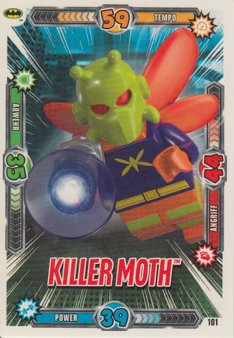Batman Trading Card Game (German) Series 1 - # 101 Killer Moth