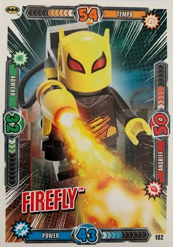 Batman Trading Card Game (German) Series 1 - # 102 Firefly