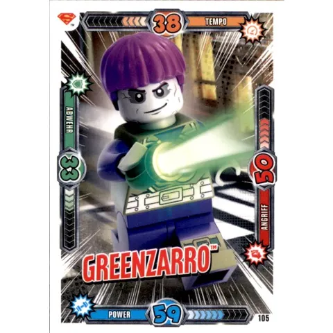 Batman Trading Card Game (German) Series 1 - # 105 Greenzarro