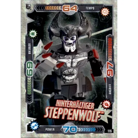 Batman Trading Card Game (German) Series 1 - # 115 Hinterhältiger Steppenwolf
