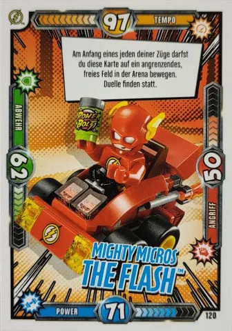 Batman Trading Card Game (German) Series 1 - # 120 Mighty Micros The Flash