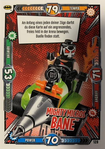 Batman Trading Card Game (German) Series 1 - # 128 Mighty Micros Bane