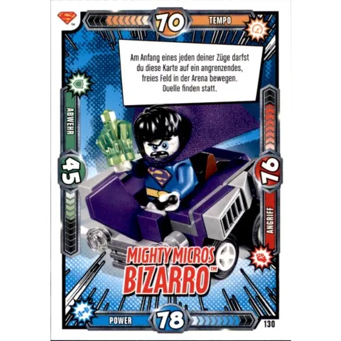 Batman Trading Card Game (German) Series 1 - # 130 Mighty Micros Bizarro