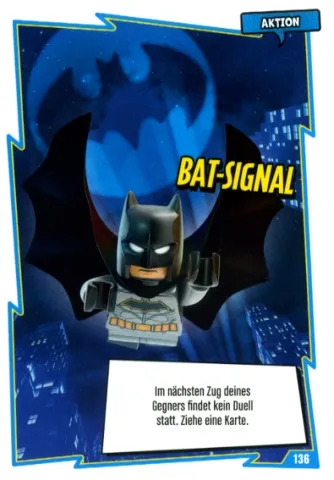 Batman Trading Card Game (German) Series 1 - # 136 Bat-Signal