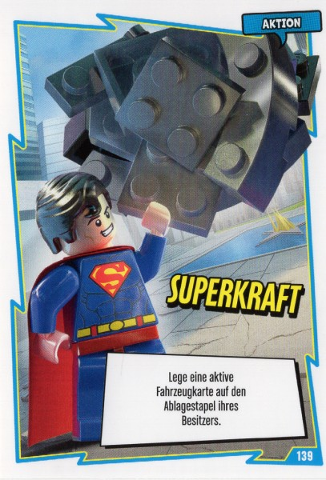 Batman Trading Card Game (German) Series 1 - # 139 Superkraft