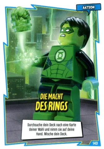 Batman Trading Card Game (German) Series 1 - # 143 Die Macht des Rings