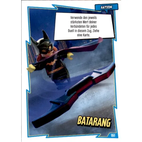 Batman Trading Card Game (German) Series 1 - # 151 Batarang