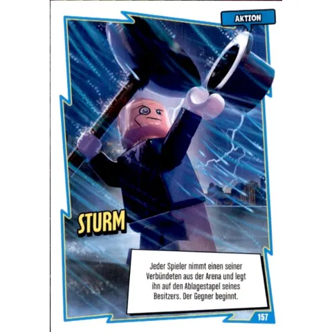 Batman Trading Card Game (German) Series 1 - # 157 Sturm