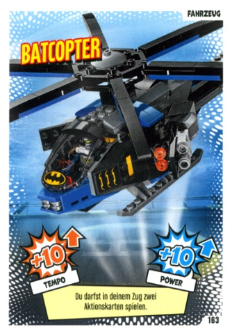 Batman Trading Card Game (German) Series 1 - # 163 Batcopter