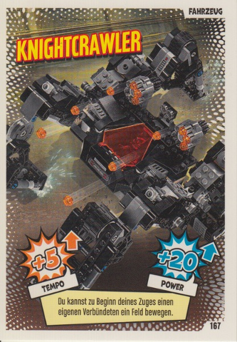 Batman Trading Card Game (German) Series 1 - # 167 Knightcrawler