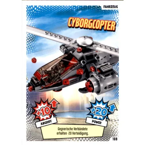 Batman Trading Card Game (German) Series 1 - # 169 Cyborgcopter