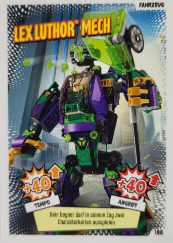 Batman Trading Card Game (German) Series 1 - # 180 Lex Luthor Mech