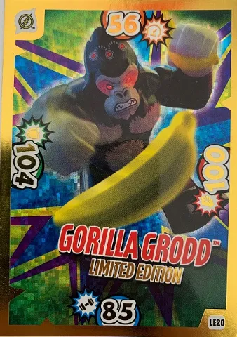 Batman Trading Card Game (German) Series 1 - # LE20 Gorilla Grodd Limited Edition