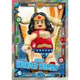 Batman Trading Card Game (French) Series 1 - # 21 Action Wonder Woman
