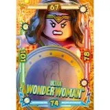 Batman Trading Card Game (French) Series 1 - # 22 Ultra Wonder Woman