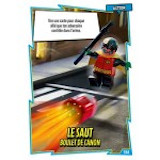 Batman Trading Card Game (French) Series 1 - # 154 Le Saut Boulet de Canon