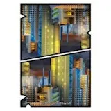 Batman Trading Card Game (French) Series 1 - # 188 Carte Puzzle Super-Héros contre Super-Méchants