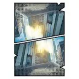 Batman Trading Card Game (French) Series 1 - # 197 Carte Puzzle La Ligue des Justiciers