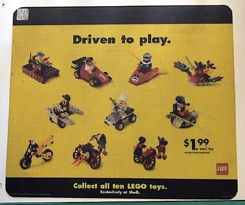 Display Sign Countertop, Shell Promotional Sets