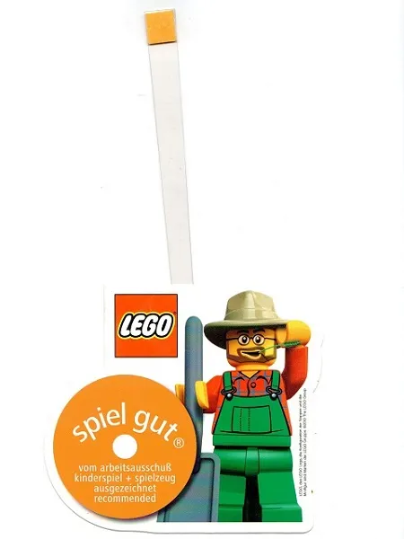 Display Sign, Wobbler / Shopper Stopper, Farmer - spiel gut (ws1710)