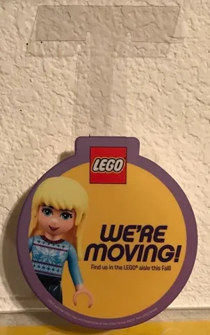 Display Sign, Wobbler / Shopper Stopper, Friends We're Moving!