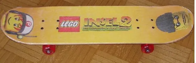 Skateboard, Human Size Promotional - LEGO Insel 2