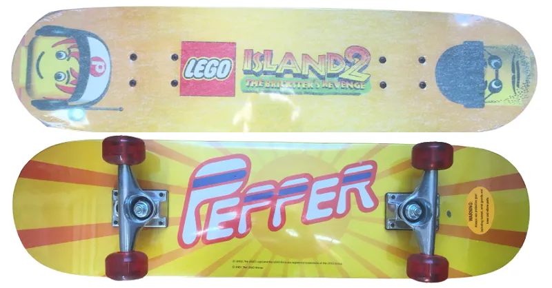 Skateboard, Human Size Promotional - LEGO Island 2
