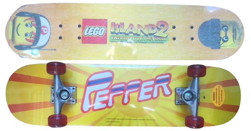 Skateboard, Human Size Promotional - LEGO Island 2