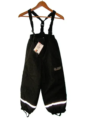 Snow Pants with Suspenders, Silver Reflective Bands, UNLIMItex