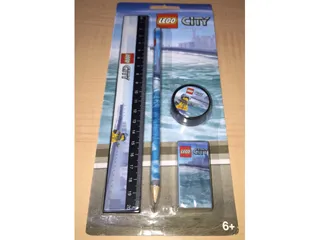 Stationery Set, City Coast Guard 4 Piece