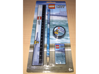 Stationery Set, City Coast Guard 4 Piece