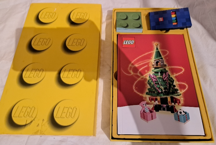 Stationery Set, Christmas, Notebook, Notepad, Pencils